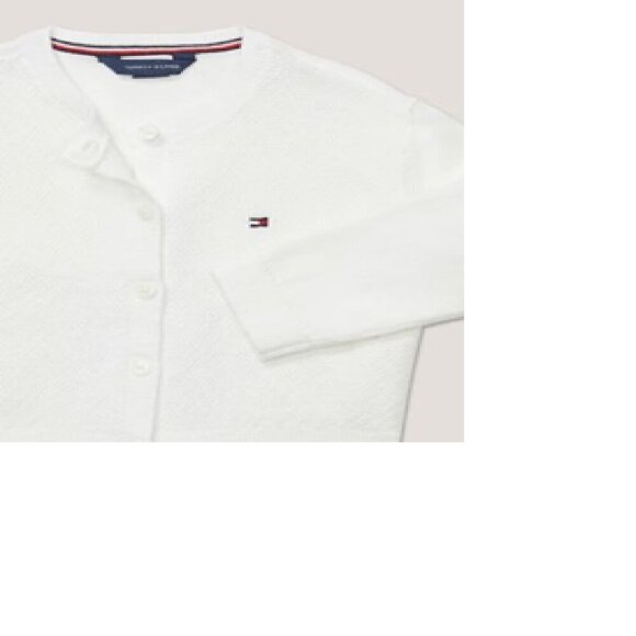 Tommy Hilfiger Baby Girl Navy Stripped Ruffle Dress and Cardigan 2-Piece 12M - Picture 6 of 15